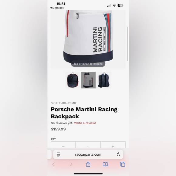 Porsche Martini Racing Backpack - Picture 11 of 11